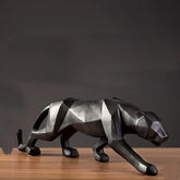 Escultura Abstrata Leopardo