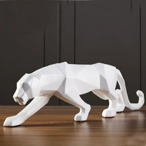 Escultura Abstrata Leopardo