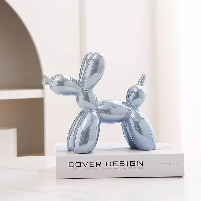 Escultura Abstrata "Balloon Dog"