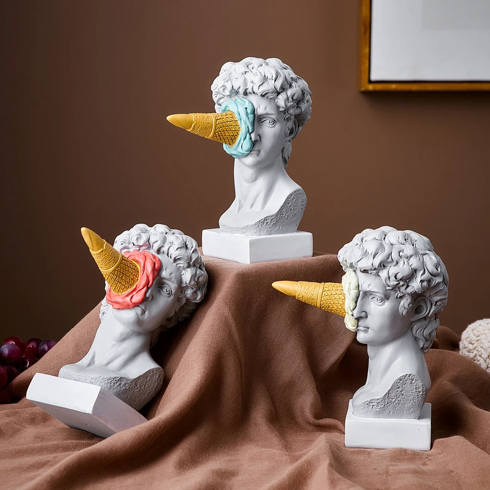 Escultura David Ice Cream