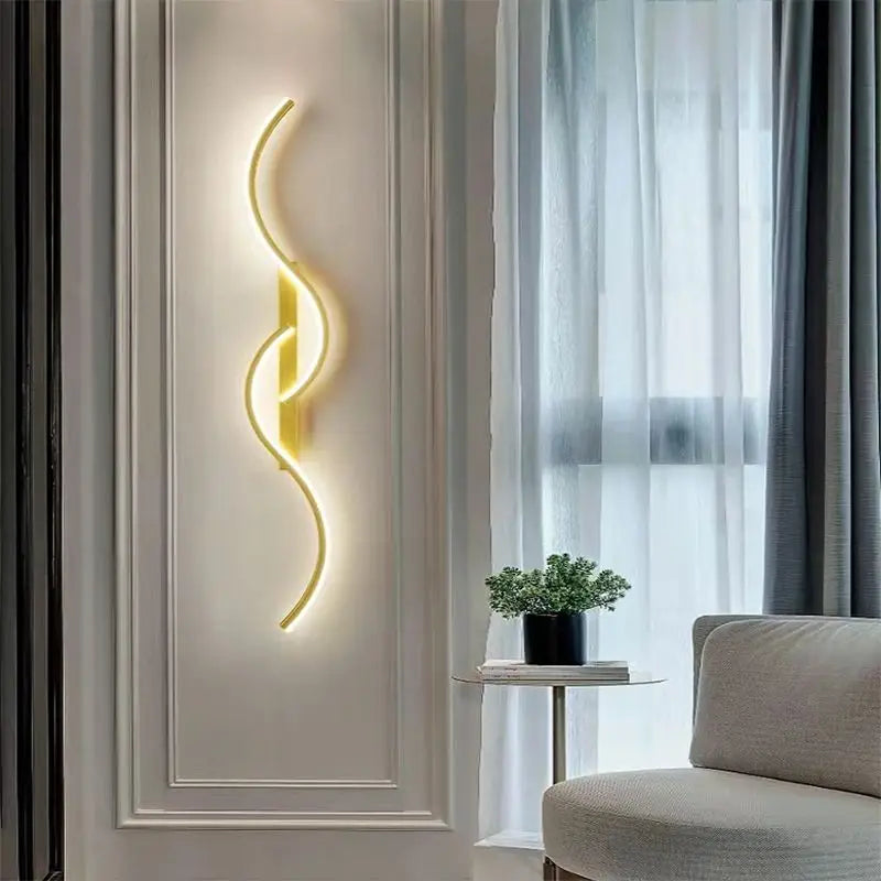 Lâmpada de Parede Minimalista Moderna LED